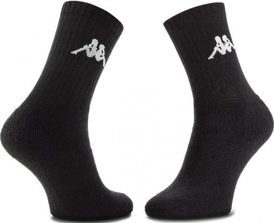 Kappa Sokid Sportsock Black hind ja info | Meeste sokid | kaup24.ee