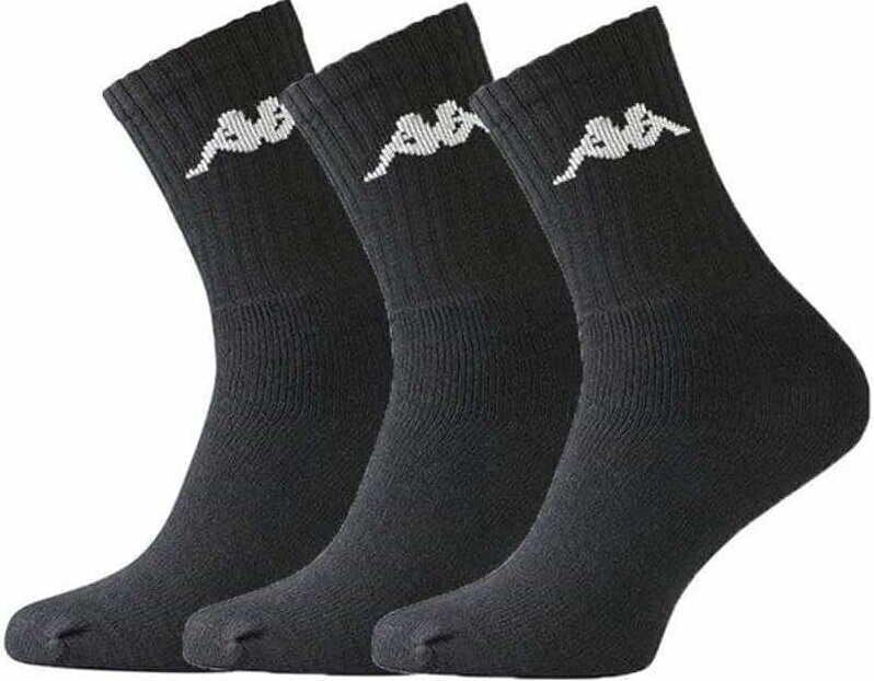 Kappa Sokid Sportsock Black hind ja info | Meeste sokid | kaup24.ee