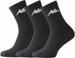 Kappa Sokid Sportsock Black цена и информация | Meeste sokid | kaup24.ee