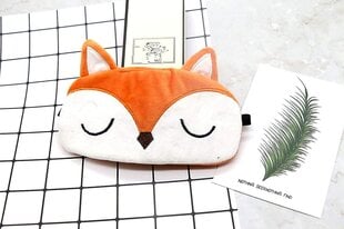 Cute Novelty Cartoon Animal Sleeping Sleep Mask Eye Shade Cover Naljakas silmamask Magavatele Naistele Mehed Lapsed Fox - цена и информация | Маски для лица, патчи для глаз | kaup24.ee