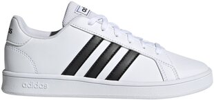 Adidas Обувь для подростков Grand Court K White цена и информация | Детская спортивная обувь | kaup24.ee