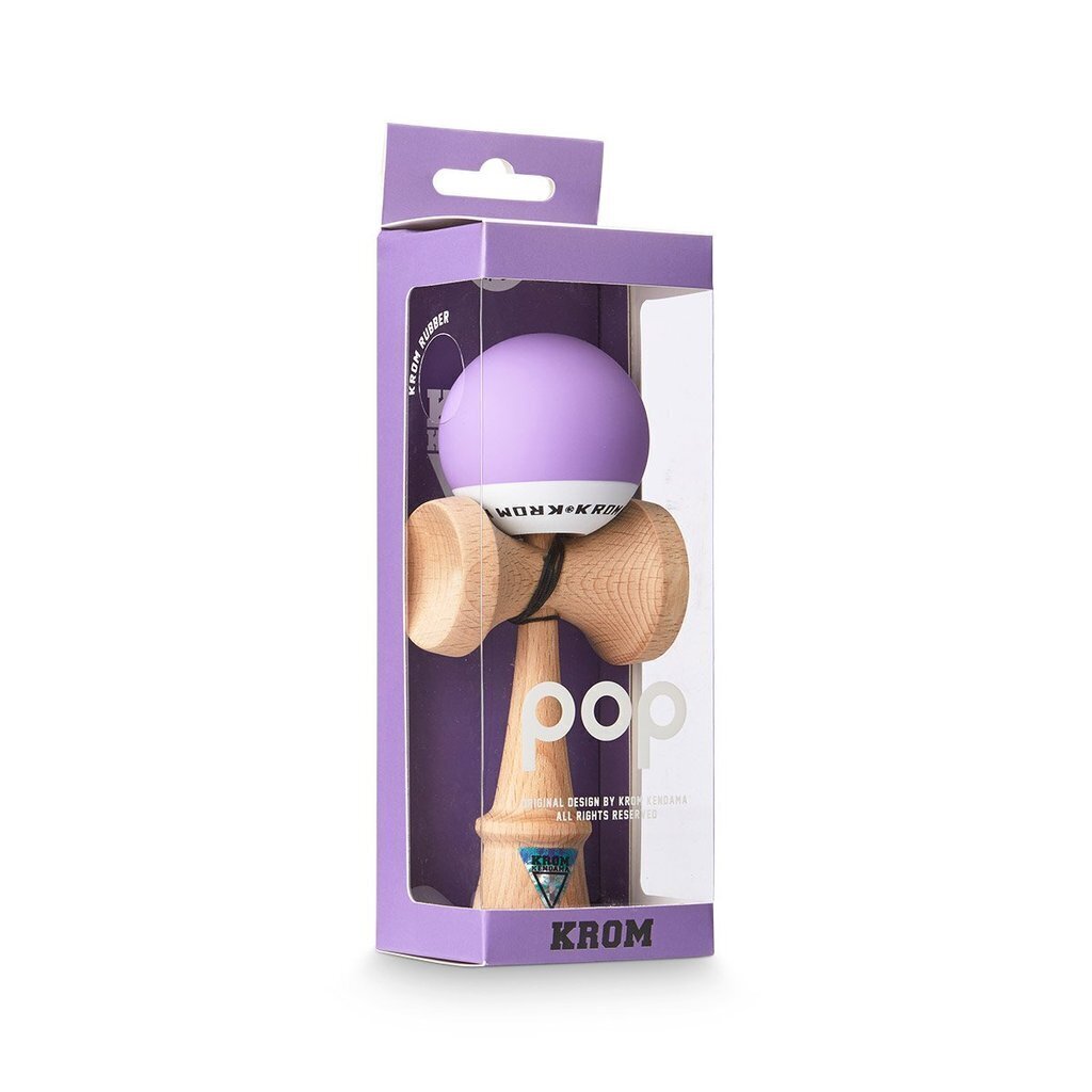 Klassikaline Jaapani mänguasi Krom Kendama POP Lavender цена и информация | Lauamängud ja mõistatused | kaup24.ee