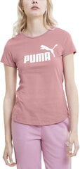 Puma Футболка Ess Logo Tee Pink цена и информация | Спортивная одежда женская | kaup24.ee