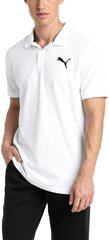 Puma Рубашка поло Ess Pique Polo Cotton White цена и информация | Meeste T-särgid | kaup24.ee