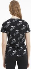 Puma Pluus Amplifid Aop Tee Black цена и информация | Спортивная одежда для женщин | kaup24.ee