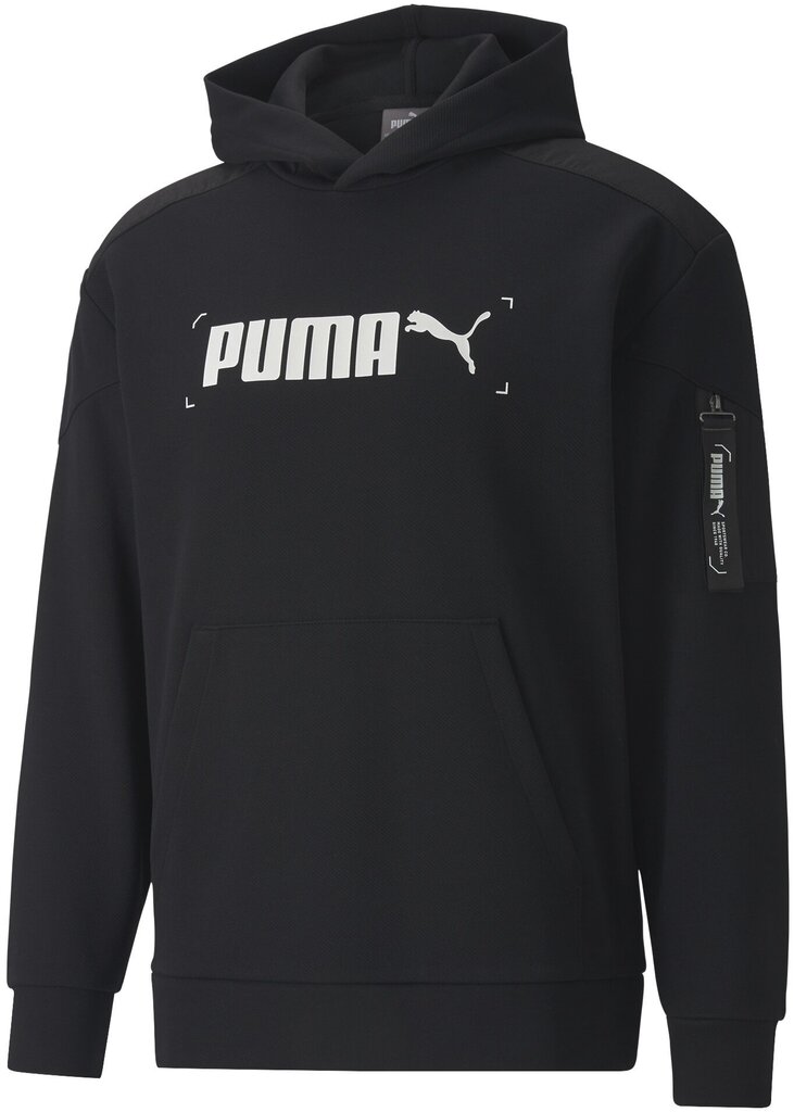 Puma Džemprid NU - Tlility Hoodie Black цена и информация | Meeste pusad | kaup24.ee