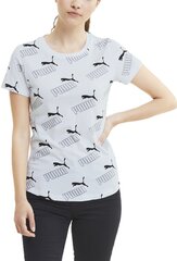 Puma Футболки Amplifid Aop Tee White цена и информация | Спортивная одежда для женщин | kaup24.ee