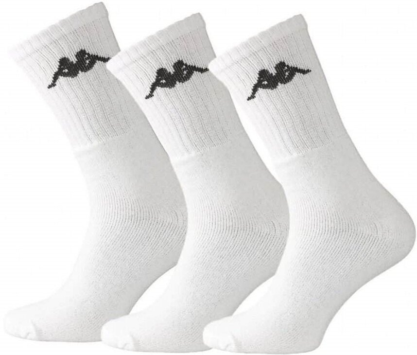 Kappa Sokid Sportsock White hind ja info | Meeste sokid | kaup24.ee