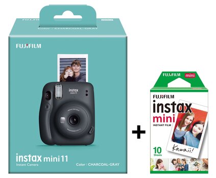 Kiirpildikaamera Fujifilm Instax Mini 11 + Instax Mini Glossy (10tk) hind ja info | Kiirpildikaamerad | kaup24.ee