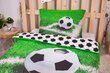 Voodipesukomplekt Football, 140x200 cm, 2-osaline hind ja info | Beebide ja laste voodipesu | kaup24.ee