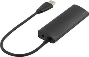 USB jaotur Deltaco UH-481, USB A, 0.3 m цена и информация | Адаптер Aten Video Splitter 2 port 450MHz | kaup24.ee