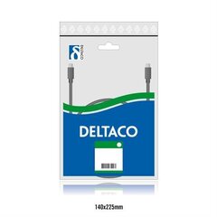 Patch kaabel Deltaco V2-TP, RJ45 UTP (CAT 5e), 2.0 m цена и информация | Кабели и провода | kaup24.ee