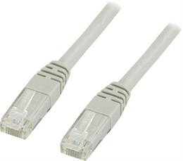 Patch kaabel Deltaco TP-615-K, RJ45 UTP (CAT 6), 15 m hind ja info | Kaablid ja juhtmed | kaup24.ee