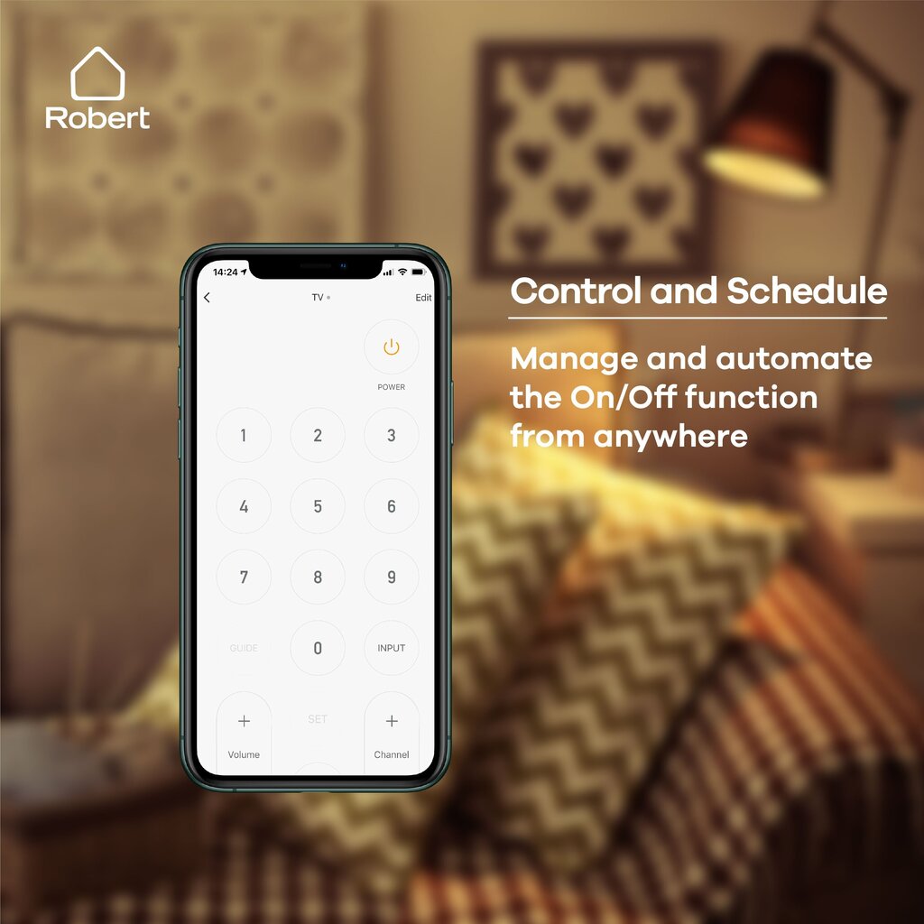 Nutikas kaugjuhtimisjaam Wi-Fi Robert Smart hind ja info | Nutiseadmed ja aksessuaarid | kaup24.ee