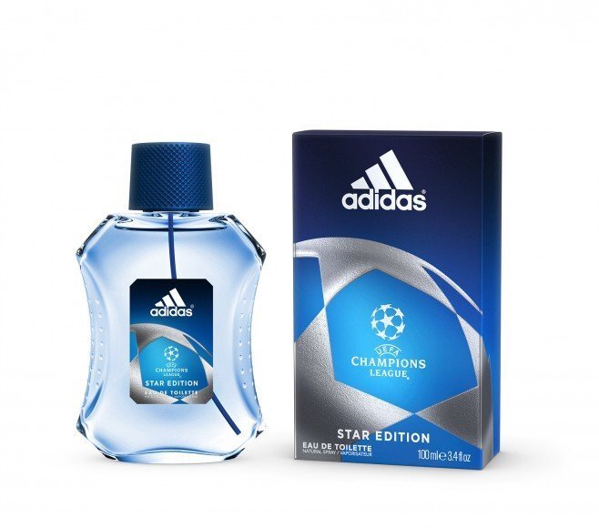Tualettvesi Adidas UEFA Champions League Star Edition EDT meestele 100 ml цена и информация | Meeste parfüümid | kaup24.ee
