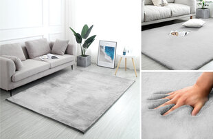 Plüüsist vaip lastele Premium Rabbit Light Grey, 140x200 cm hind ja info | Vaibad | kaup24.ee