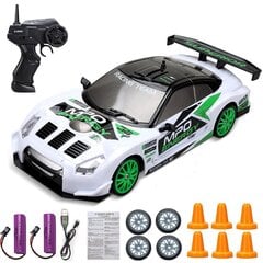 2,4G Drift Rc Car 4WD RC Drift Car mänguasi kaugjuhtimispult GTR mudel AE86 Sõiduki auto RC võidusõiduauto mänguasi lastele jõulukingid hind ja info | Mudelautode kollektsioneerimine | kaup24.ee