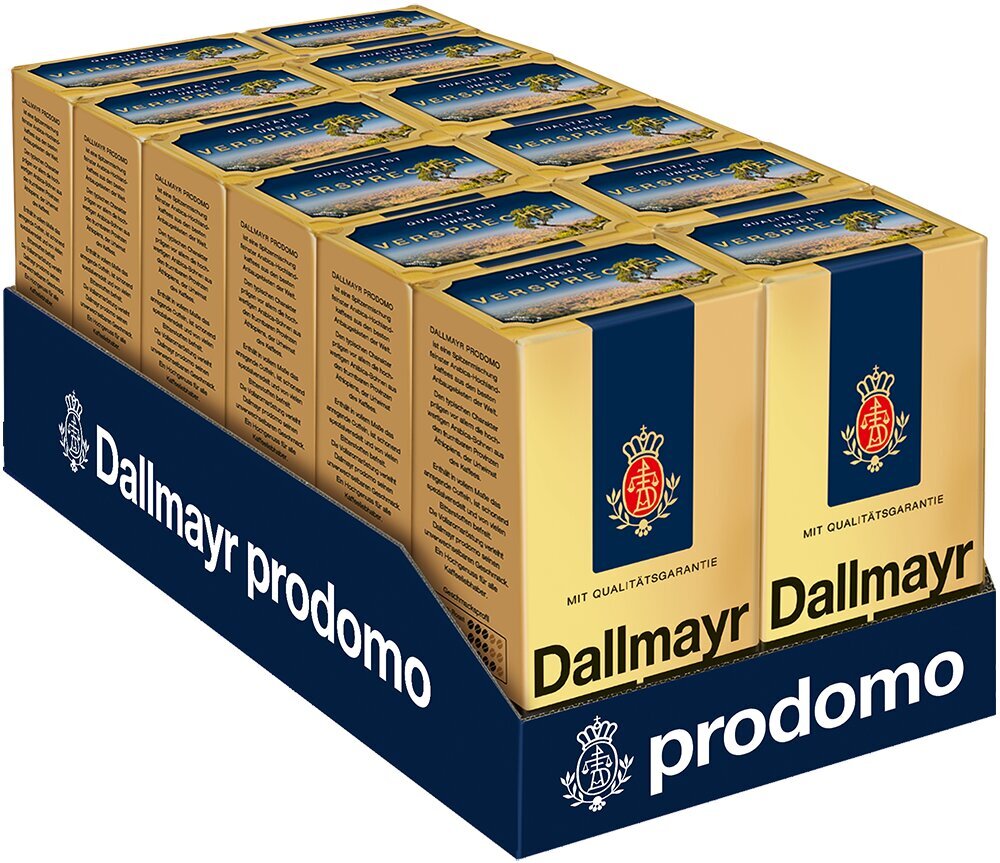 Jahvatatud kohv Dallmayr Prodomo, 500 g hind ja info | Kohv, kakao | kaup24.ee