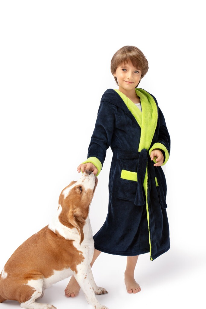 Poiste hommikumantel Envie Delfino (Mereväe sinine) hind ja info | Poiste hommikumantlid ja pidžaamad | kaup24.ee