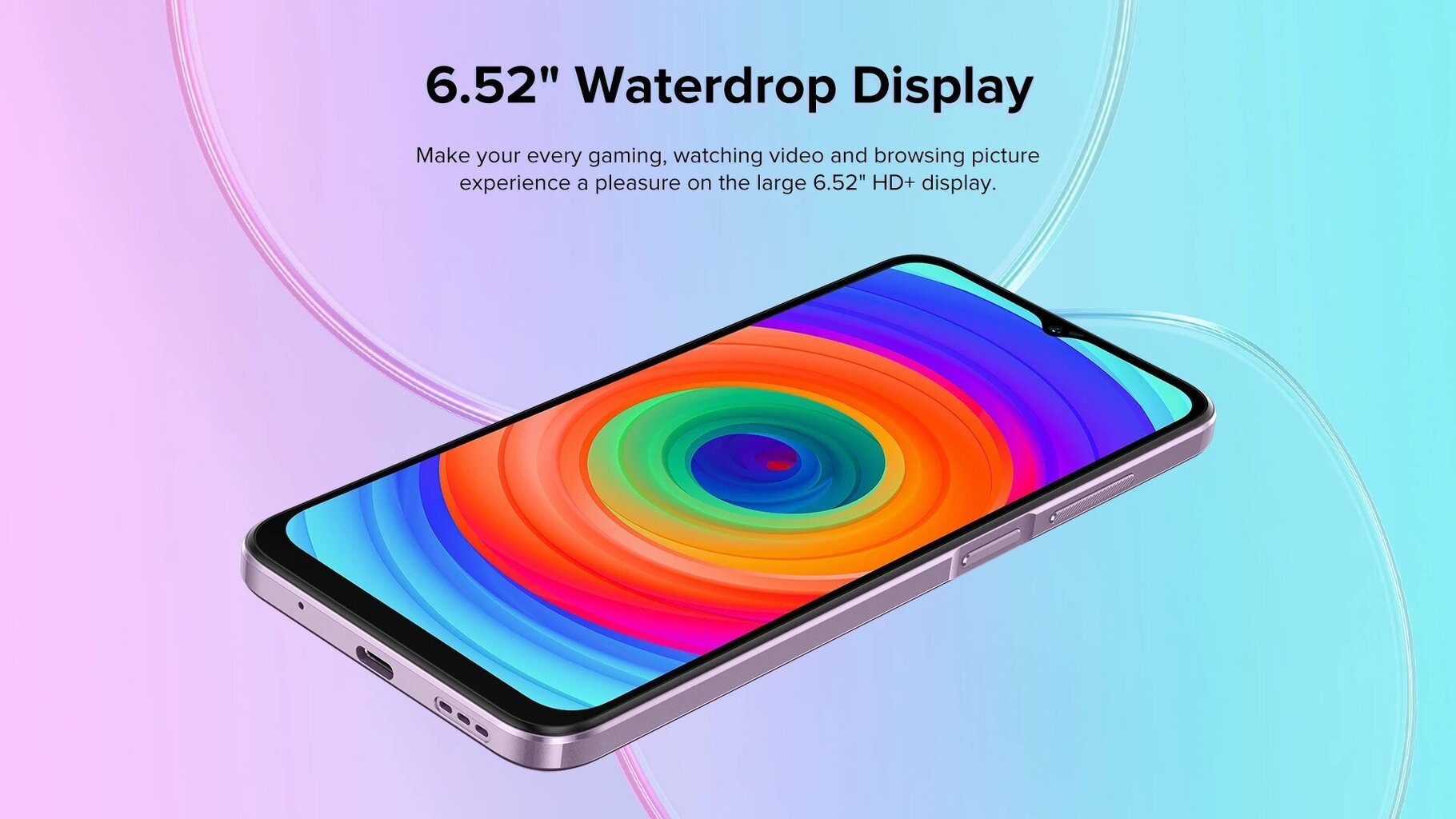 Ulefone Note 14 Pro 4G nutitelefon - Android 12, 6.52 - roheline, 3GB 16GB цена и информация | Telefonid | kaup24.ee