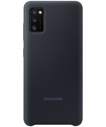 EF-PA415TBE Samsungi silikoonkate Galaxy A41 Black jaoks hind ja info | Telefoni kaaned, ümbrised | kaup24.ee