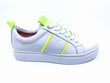 Wrangler tossud naistele OLIVIA Sneaker Imitation Lthr Wht_Yell hind ja info | Naiste spordi- ja vabaajajalatsid | kaup24.ee