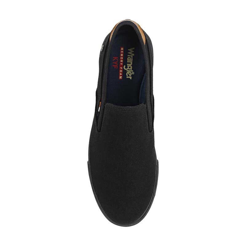 Wrangler tossud meestele MITOS SLIP ON Washed Canvas must hind ja info | Spordi- ja vabaajajalatsid meestele | kaup24.ee