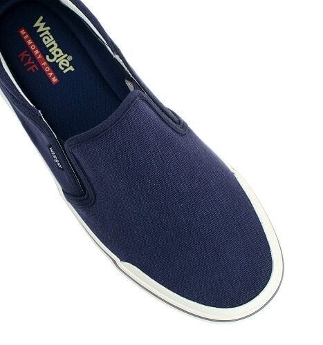 Wrangler tossud meestele IDOL SLIP ON Canvas Sinine hind ja info | Spordi- ja vabaajajalatsid meestele | kaup24.ee