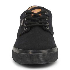 Wrangler kingad meestele ICON LOW Herringbone Twill must hind ja info | Wrangler Meeste jalanõud | kaup24.ee