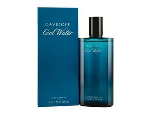 After Shave Cool Water Davidoff: Емкость - 125 мл цена и информация | Davidoff Духи, косметика | kaup24.ee