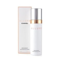 Spreideodorant Chanel Allure naistele 100 ml цена и информация | Парфюмированная косметика для женщин | kaup24.ee