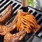 komplekti BBQ-pesimismopp 6 täiendava asenduspeaga, puidust pika käepidemega grillmopp, mis sobib suurepäraselt suitsupraad (18,2 tolli) grillimiseks цена и информация | Šašlõkivannid | kaup24.ee