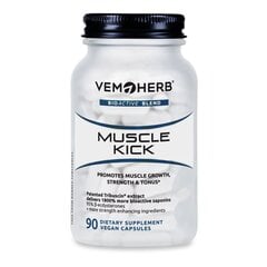 VemoHerb Muscle Kick (90 капсул) цена и информация | Энергетики | kaup24.ee