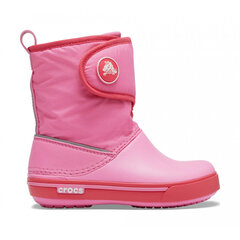 Сапоги детские Crocs™ Kids' Crocband II.5 Gust Boot, розовые цена и информация | Детские сапоги | kaup24.ee