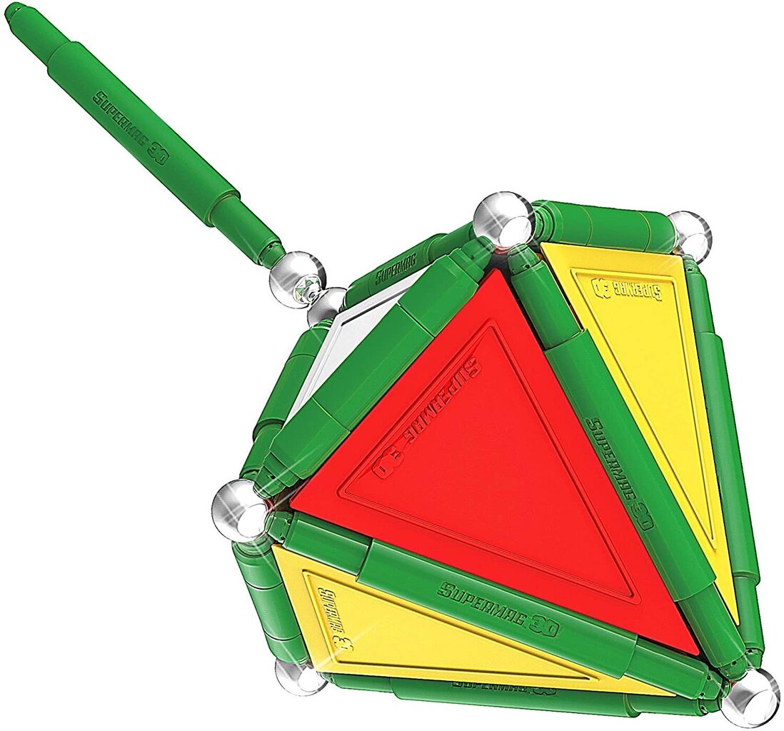 Magnetiline konstruktor Supermag Primary, 0152, 67-osaline hind ja info | Klotsid ja konstruktorid | kaup24.ee