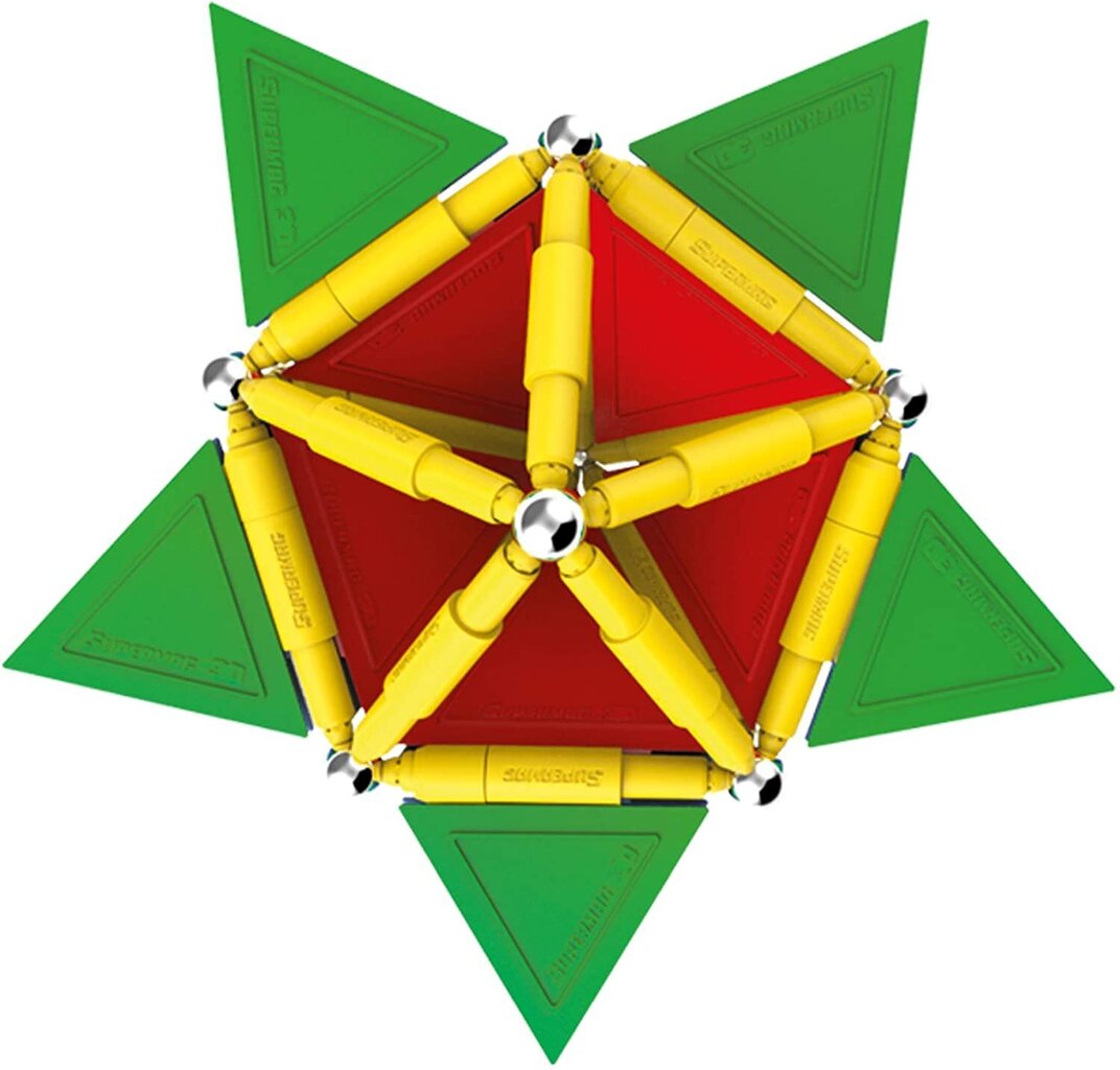 Magnetiline konstruktor Supermag Primary, 0152, 67-osaline hind ja info | Klotsid ja konstruktorid | kaup24.ee