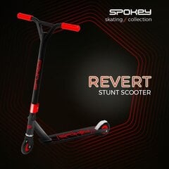 Spokey Revert трюковой самокат, черный/красный цена и информация | Spokey Уличные игрушки для детей | kaup24.ee