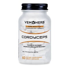 VEMOHERB CORDYCEPS (90 капсул) цена и информация | Витамины | kaup24.ee