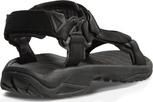 Teva meeste vabaajajalatsid Terra Fi Lite Men's, must цена и информация | Мужские шлепанцы, босоножки | kaup24.ee