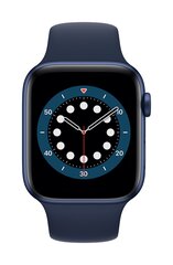 Nutikell Apple Watch Series 6 (40 mm) GPS : Blue/Deep Navy цена и информация | Смарт-часы (smartwatch) | kaup24.ee