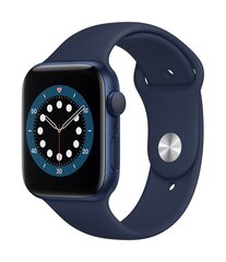 Смарт-часы Apple Watch Series 6 (GPS, 40 мм) - Blue Aluminium Case with Deep Navy Sport Band цена и информация | Смарт-часы (smartwatch) | kaup24.ee