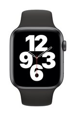 Смарт-часы Apple Watch SE (GPS, 44 мм) - Space Gray Aluminium Case with Black Sport Band цена и информация | Смарт-часы (smartwatch) | kaup24.ee