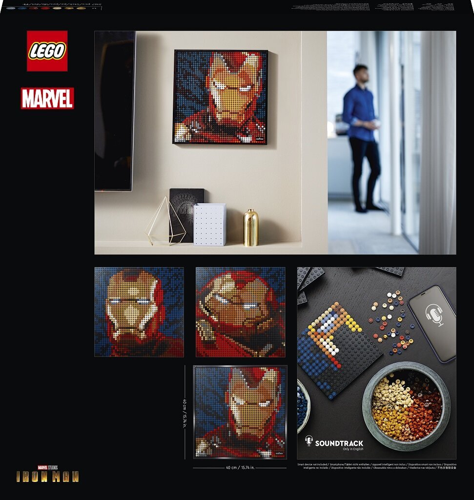 31199 LEGO® Art Raudmees цена и информация | Klotsid ja konstruktorid | kaup24.ee