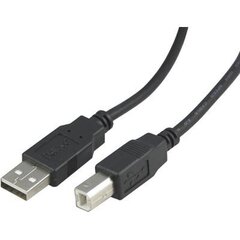 USB kaabel Deltaco USB-218S, USB 2.0 A male - B male, 2 m hind ja info | Kaablid ja juhtmed | kaup24.ee