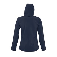 Veekindel ja tuulekindel kapuutsiga naiste softshell-jakk REPLAY WOMEN, tumesinine цена и информация | Женские куртки | kaup24.ee