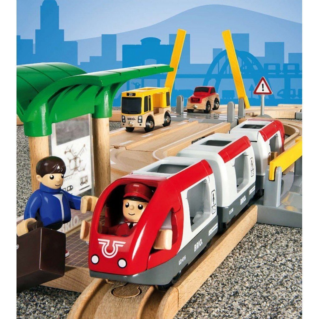 Rong rööbastega Brio, 33209 hind ja info | Poiste mänguasjad | kaup24.ee