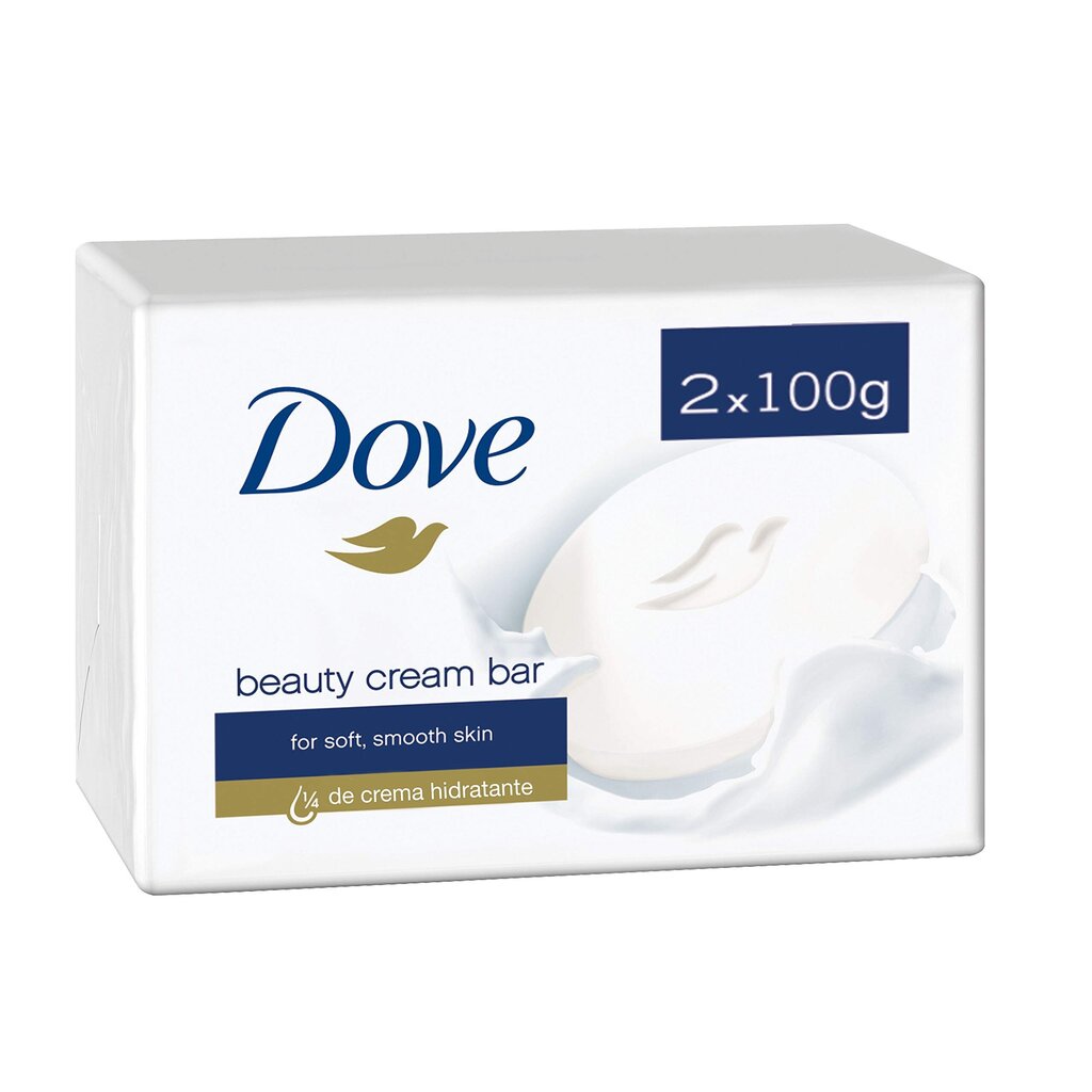 Seep Dove Beauty, 2 x 100 g hind ja info | Seebid | kaup24.ee