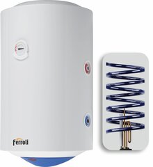 Elektriline veeboiler Ferroli CALYPSO MT100 vertikaalne (6 spiraali) hind ja info | Ferroli Sanitaartehnika, remont, küte | kaup24.ee