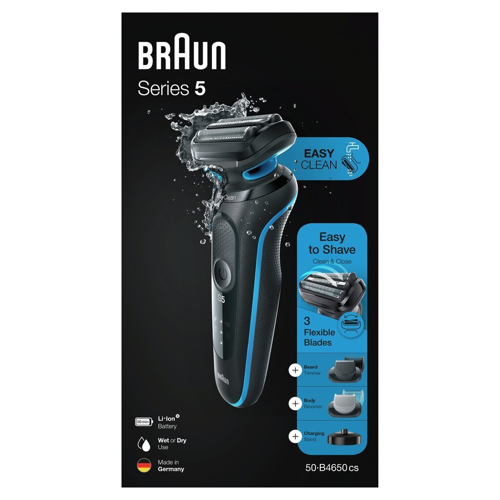 Braun Series 5 50-B4650cs hind ja info | Pardlid | kaup24.ee