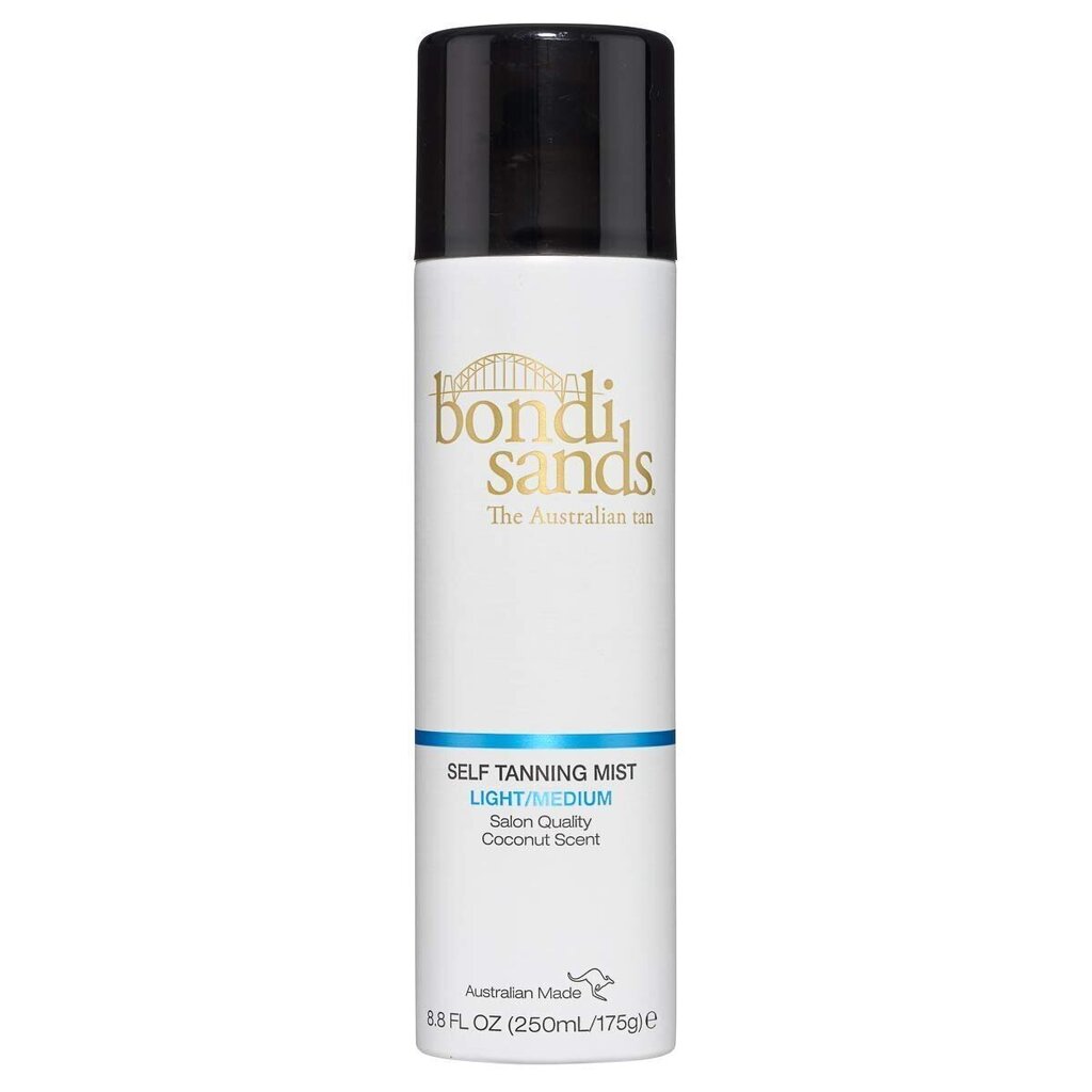 Isepruunistav kehasprei Bondi Sands Self Tanning Mist Light/Medium, 250 ml цена и информация | Isepruunistavad kreemid | kaup24.ee